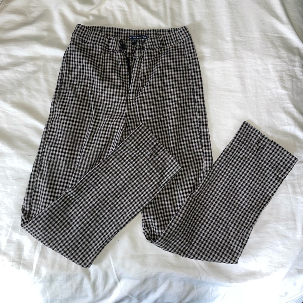brandy Melville Tilden Plaid Pants